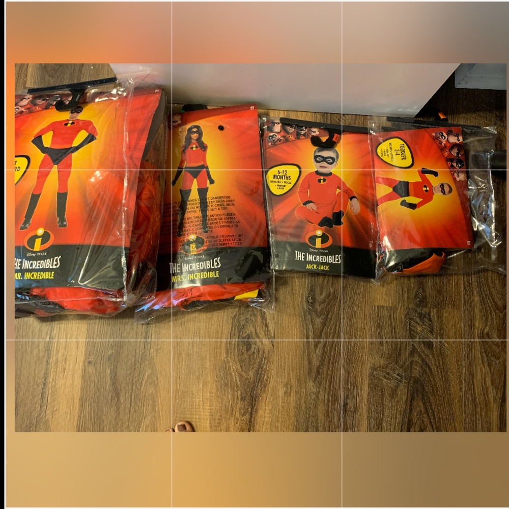 Halloween the Incredibles Costumes